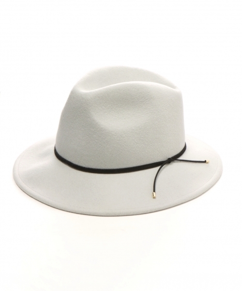 GLOBAL WORK（グローバルワーク）の「フェルトHAT/725276（ハット・レディース・グレー/ベージュ・FREE）」の2枚目の写真