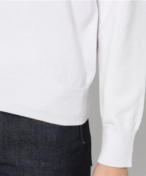 RODEO CROWNS WIDE BOWL（ロデオクラウンズワイドボウル）の「フラワー ニット トップス（ニット/セーター・レディース・トップグレー/オフホワイト/カモフラージュ/ネイビー・SMALL/MEDIUM）」の10枚目の写真