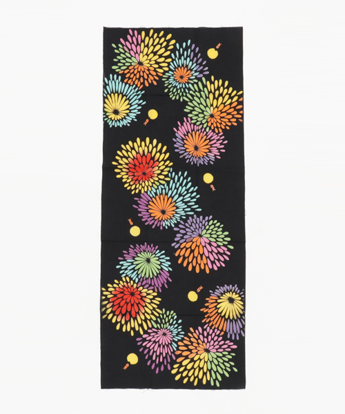 カヤ カヤ の カヤ Prairie Dog 和布華 注染手ぬぐい 花火と蛍 ハンカチ ハンドタオル Wear