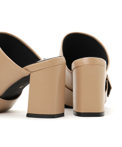 MURUA（ムルーア）の「３ＷＡＹ ストラップサボ（サンダル・レディース・ベージュ/ブラック/マルチ・22.5cm/23.5cm/24.5cm）」の9枚目の写真