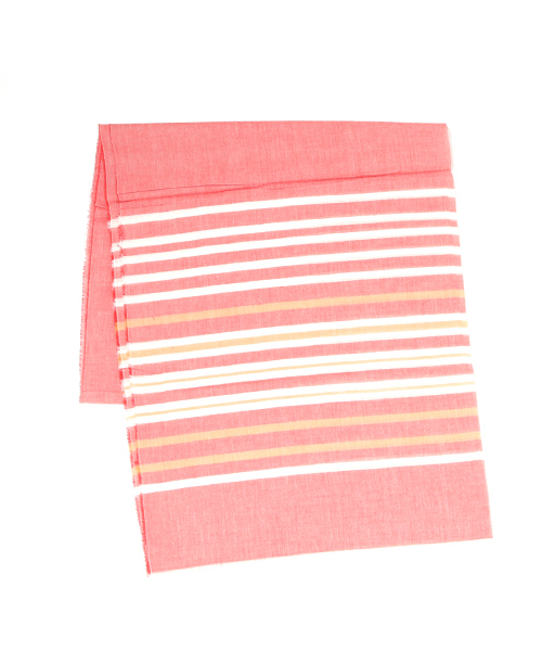 配色ボーダーストール