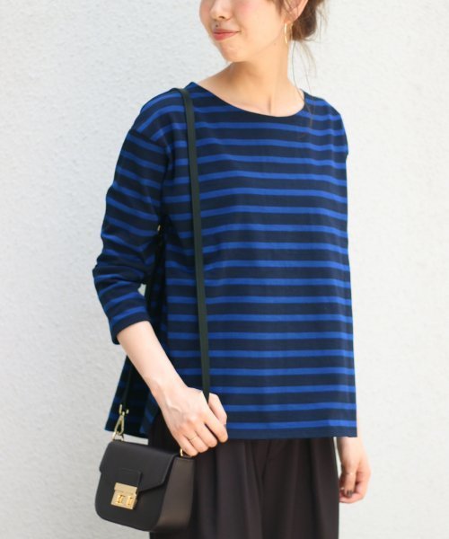 Spick & Span(スピックアンドスパン)の「≪WEB限定≫デラヴェジャージーBACKレースアップ◆ (Tシャツ/カットソー・レディース・ホワイト/キャメル/ブラック系その他7/ブルー・FREE)」の16枚目の写真