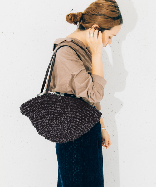 UR SELECT（ユーアールセレクト）の「Coif（トートバッグ・レディース・ブラック/レッド/グリーン・FREE）」の4枚目の写真