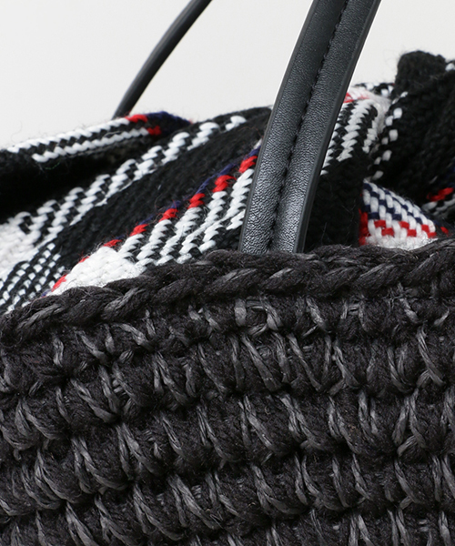 UR SELECT（ユーアールセレクト）の「Coif（トートバッグ・レディース・ブラック/レッド/グリーン・FREE）」の11枚目の写真