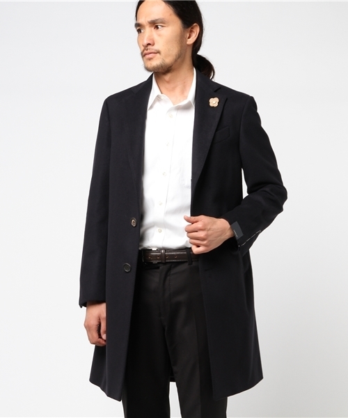美品　LARDINI ウールチェスターコート LARDINI（ラルディーニ）の「LARDINI ウールチェスターコート