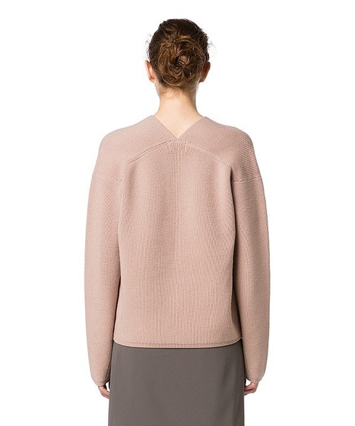 CLANE（クラネ）の「V N BACK DROP KNIT TOPS（ニット/セーター）」 - WEAR