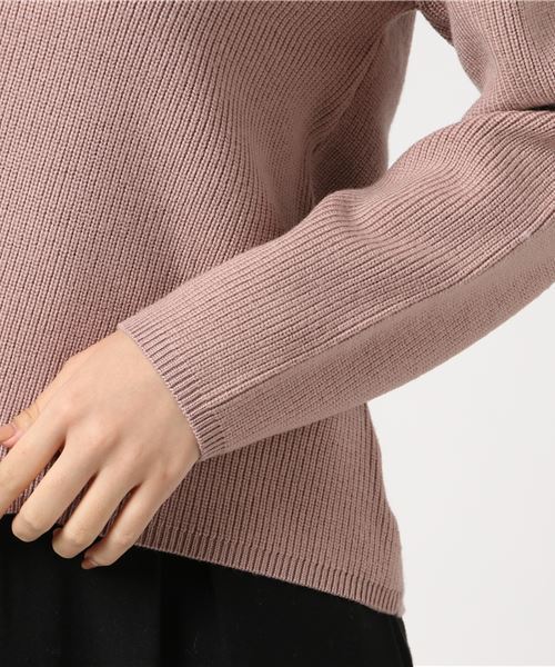 CLANE（クラネ）の「V N BACK DROP KNIT TOPS（ニット/セーター）」 - WEAR