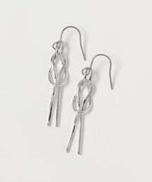 SCALA（スカラ）の「【SCALA/スカラ】Knotフックピアス（ピアス（両耳用））」