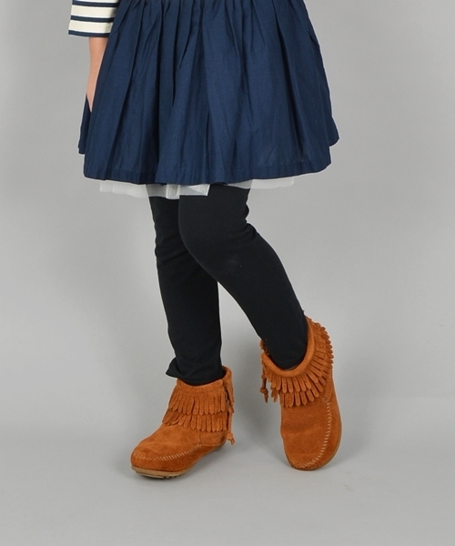 ☆Minnetonka(ミネトンカ)☆ダブルフリンジサイドジップブーツ Minnetonka MINNETONKA ミネトンカ ダブルフリンジ サイドジップ