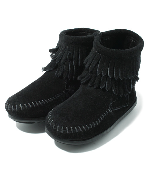 Minnetonka（ミネトンカ）の「MINNETONKA:ダブルフリンジ サイド