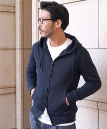 スウェット ジップアップ パーカー