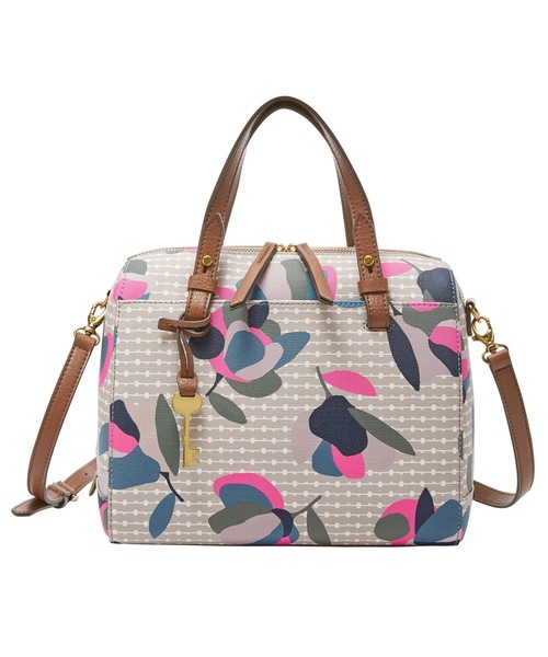 FOSSIL（フォッシル）の「RACHEL SATCHEL 　ZB7314（ハンドバッグ・レディース・ストライプ/ブラック×ホワイト/その他/マルチ/ブラウン系その他/レッド系その他/グレー×ホワイト/ブラック系その他/その他2/グレー系その他/グリーン系その他/その他4/その他5/ピンク系その他・FREE）」の10枚目の写真