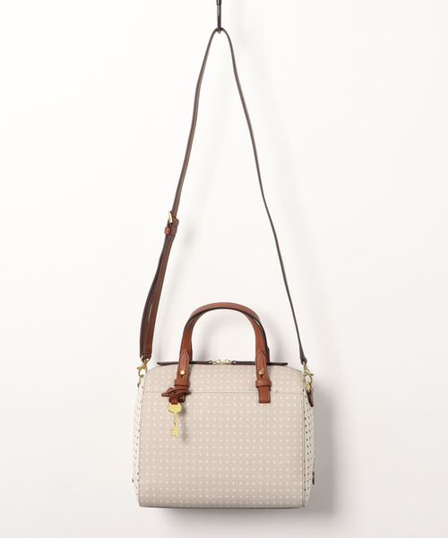 FOSSIL（フォッシル）の「RACHEL SATCHEL 　ZB7314（ハンドバッグ・レディース・ストライプ/ブラック×ホワイト/その他/マルチ/ブラウン系その他/レッド系その他/グレー×ホワイト/ブラック系その他/その他2/グレー系その他/グリーン系その他/その他4/その他5/ピンク系その他・FREE）」の19枚目の写真