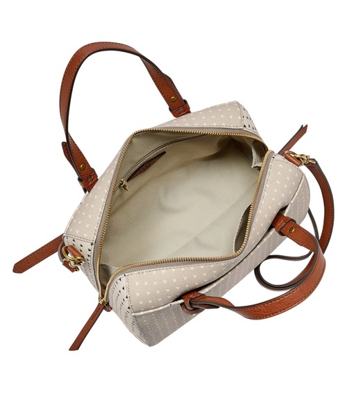 FOSSIL（フォッシル）の「RACHEL SATCHEL 　ZB7314（ハンドバッグ・レディース・ストライプ/ブラック×ホワイト/その他/マルチ/ブラウン系その他/レッド系その他/グレー×ホワイト/ブラック系その他/その他2/グレー系その他/グリーン系その他/その他4/その他5/ピンク系その他・FREE）」の17枚目の写真