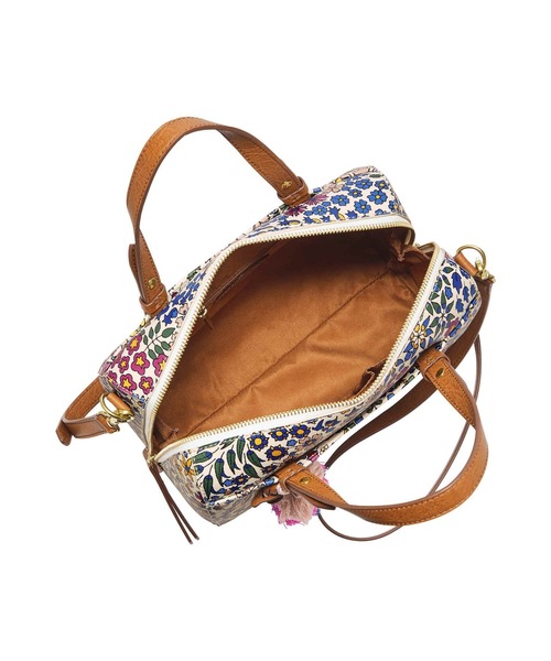FOSSIL（フォッシル）の「RACHEL SATCHEL 　ZB7314（ハンドバッグ・レディース・ストライプ/ブラック×ホワイト/その他/マルチ/ブラウン系その他/レッド系その他/グレー×ホワイト/ブラック系その他/その他2/グレー系その他/グリーン系その他/その他4/その他5/ピンク系その他・FREE）」の22枚目の写真
