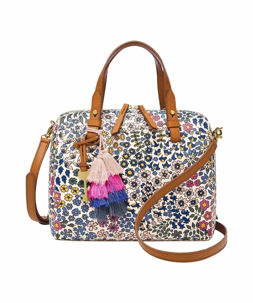 FOSSIL（フォッシル）の「RACHEL SATCHEL 　ZB7314（ハンドバッグ・レディース・ストライプ/ブラック×ホワイト/その他/マルチ/ブラウン系その他/レッド系その他/グレー×ホワイト/ブラック系その他/その他2/グレー系その他/グリーン系その他/その他4/その他5/ピンク系その他・FREE）」の21枚目の写真