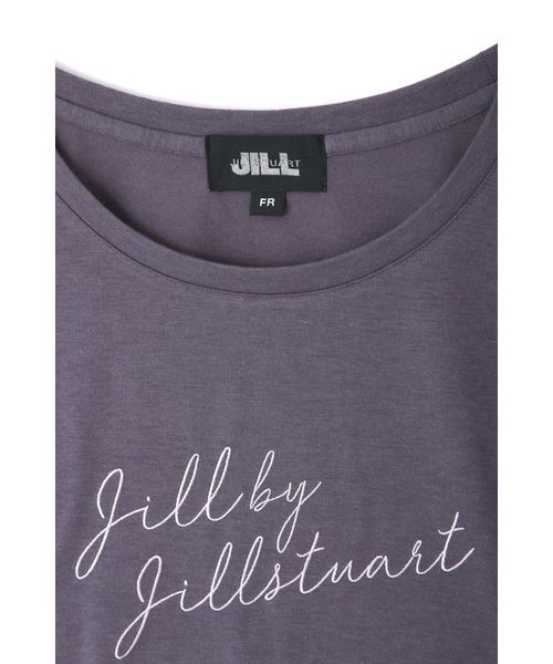 JILL by JILL STUART（ジルバイジルスチュアート）の「◆ジルロゴＴ　シャツ（Tシャツ/カットソー・レディース・ホワイト/ピンク/ホワイト系その他/グレー系その他・FREE）」の16枚目の写真