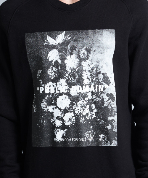 5351 POUR LES HOMMES（ゴーサンゴーイチプールオム）の「グラフィック度詰裏毛スウェット（スウェット・メンズ・グレー/ブラック・44/46/48/50）」の10枚目の写真