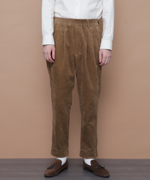 EMMA CLOTHES（エマクローズ）の「コーデュロイワイドパンツ（その他パンツ・メンズ・ブラック/ブラウン/チャコール/ダークブラウン・M/L）」の17枚目の写真