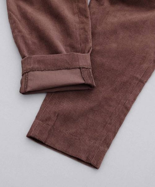 EMMA CLOTHES（エマクローズ）の「コーデュロイワイドパンツ（その他パンツ・メンズ・ブラック/ブラウン/チャコール/ダークブラウン・M/L）」の22枚目の写真