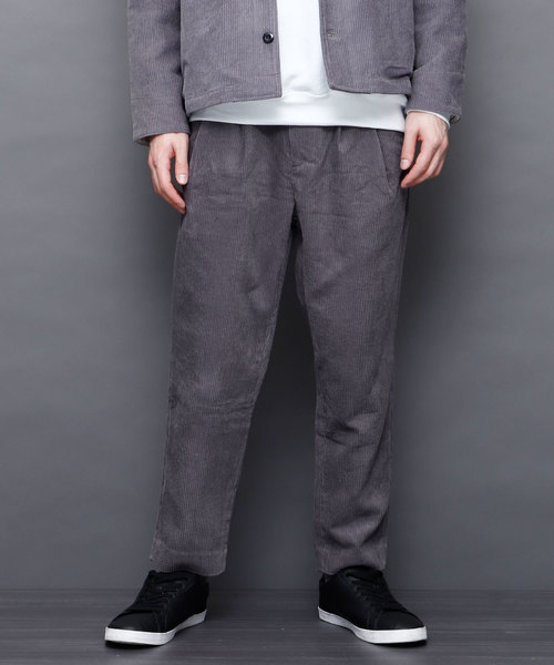 EMMA CLOTHES（エマクローズ）の「コーデュロイワイドパンツ（その他パンツ・メンズ・ブラック/ブラウン/チャコール/ダークブラウン・M/L）」の20枚目の写真