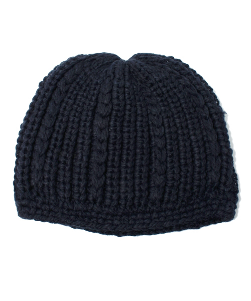 ROSE BUD(ローズバッド)の「(FERRUCCIO VECCHI) AV0243006(AV0943006) KNIT CAP(ニットキャップ/ビーニー・レディース・ブラック/ナチュラル/グレー/ブルー・ONE SIZE)」の5枚目の写真