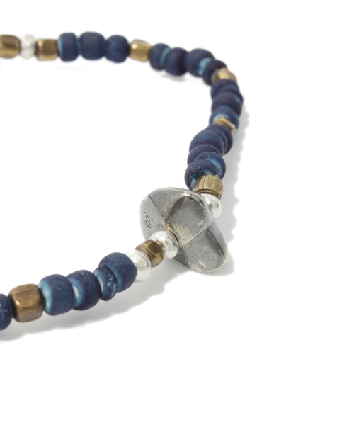 MR.OLIVE（ミスターオリーブ）の「インディゴダイビーズ ブレスレット（ブレスレット・メンズ・インディゴブルー・FREE）」の4枚目の写真