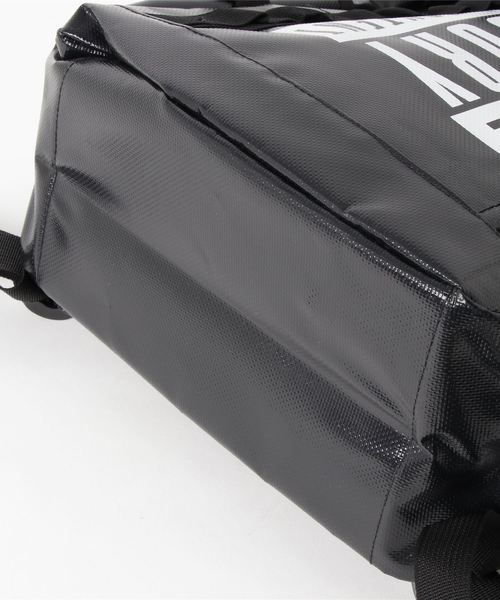 PARKS TOKYO SELECT（パークストウキョウセレクト）の「【PARENTAL ADVISORY】BOX ターポリン リュック（バックパック/リュック・メンズ・ブラック×グレー/ブラック×ホワイト・FREE）」の5枚目の写真