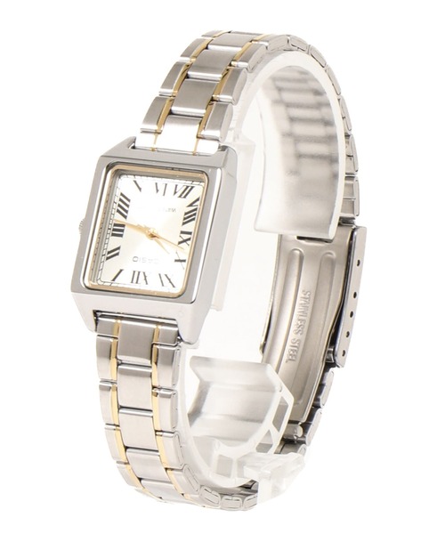 CASIO(カシオ)の「【60】【CASIO(カシオ)】クラシックメタルスクエア(アナログ腕時計・レディース・ゴールド/シルバー/ゴールド系その他/シルバー系その他・FREE)」の8枚目の写真