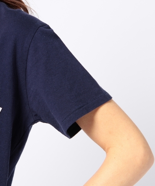 Another Edition（アナザーエディション）の「AE BROOKLYN T　Я（Tシャツ/カットソー・レディース・ホワイト/ライトグレー/ネイビー・フリー）」の8枚目の写真