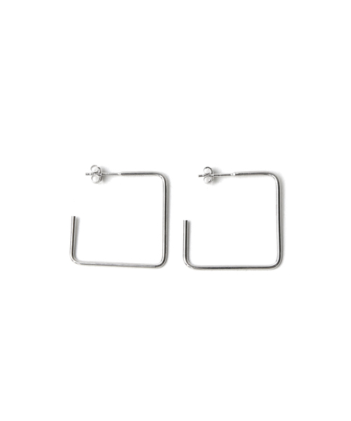 リクエスト「専用商品」LAH シルバー スクエアピアス YArKA/ヤーカ】silver925 simple square pierce/シンプルスクエア