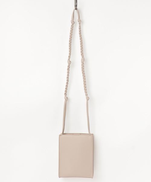 DONOBAN(ドノバン)の「ロープショルダースクエアバッグ(ショルダーバッグ・レディース・ベージュ/ホワイト/ブラック/ブラウン/アイボリー/ブルー系その他/ブラック系その他/ホワイト系その他・ONESIZE)」の12枚目の写真