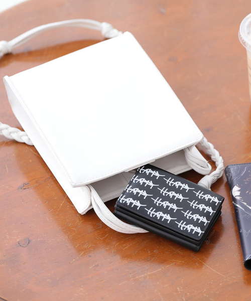 DONOBAN(ドノバン)の「ロープショルダースクエアバッグ(ショルダーバッグ・レディース・ベージュ/ホワイト/ブラック/ブラウン/アイボリー/ブルー系その他/ブラック系その他/ホワイト系その他・ONESIZE)」の13枚目の写真