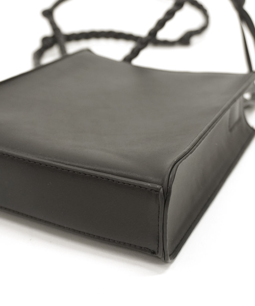 DONOBAN(ドノバン)の「ロープショルダースクエアバッグ(ショルダーバッグ・レディース・ベージュ/ホワイト/ブラック/ブラウン/アイボリー/ブルー系その他/ブラック系その他/ホワイト系その他・ONESIZE)」の9枚目の写真