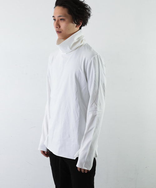 ATTACHMENT（アタッチメント）の「クールマックスモクロディスウェード　タートルネックL/S（Tシャツ/カットソー・メンズ・ホワイト/ブラック/オフホワイト/グリーン系その他・1/2/3）」の11枚目の写真