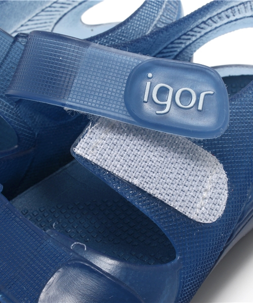 THE STATION STORE（ザ ステーション ストア）の「＜igor（イゴール）＞Bondi（サンダル・キッズ・グレー/ピンク/オレンジ/ネイビー・16cm/15cm/14cm）」の9枚目の写真