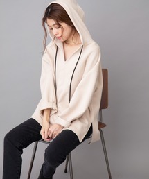 Munich | ダブルフェイスリブカットソープルオーバーパーカー(パーカー)