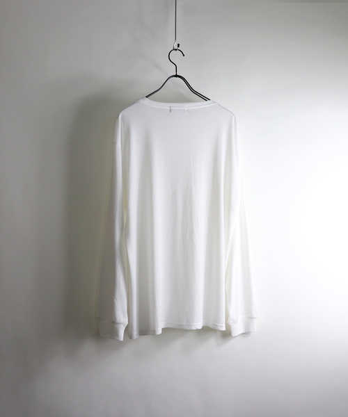 Confirm(コンファーム)の「Confirm / コンファーム ルーズシルエットロンT(Tシャツ/カットソー・メンズ・ブラック/ベージュ/ホワイト/グリーン・M/L)」の5枚目の写真