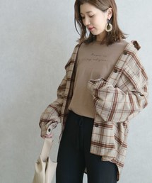 reca | シャギーチェックCPOシャツ(シャツ/ブラウス)