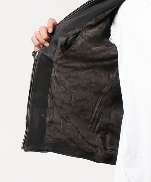 roarguns（ロアーガンズ）の「COWLEATHER RAZOR CUT JACKET