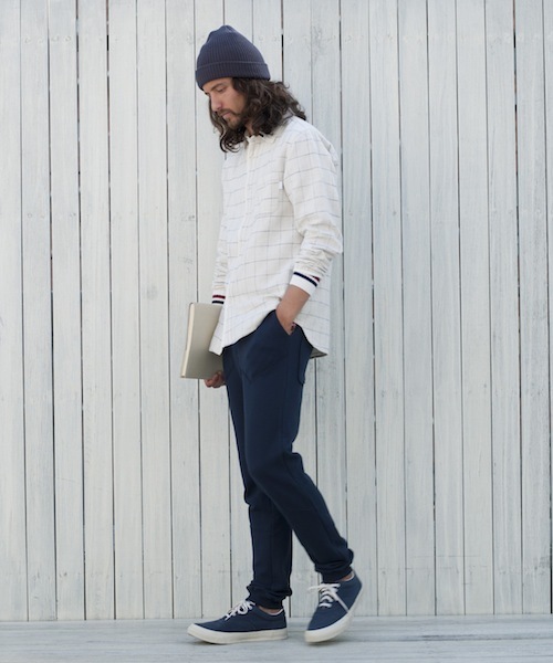 rehacer(レアセル)の「Flower Sweat Cord Pants(その他パンツ・メンズ・ライトグレー/ネイビー・LARGE/SMALL/MEDIUM)」の9枚目の写真