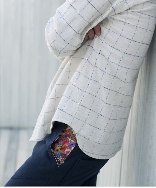 rehacer(レアセル)の「Flower Sweat Cord Pants(その他パンツ・メンズ・ライトグレー/ネイビー・LARGE/SMALL/MEDIUM)」の10枚目の写真