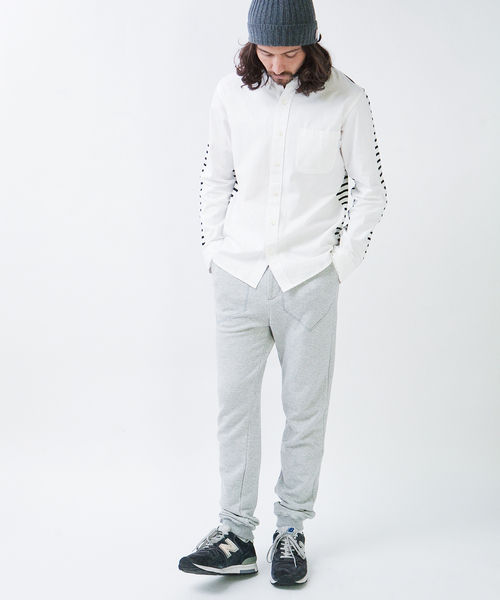 rehacer(レアセル)の「Flower Sweat Cord Pants(その他パンツ・メンズ・ライトグレー/ネイビー・LARGE/SMALL/MEDIUM)」の13枚目の写真