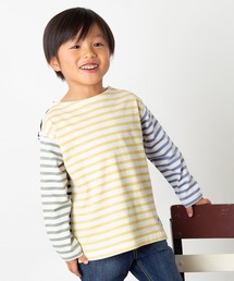 MAKE YOUR DAY | 【リンクコーデ】ボーダーTシャツ■80～140cm(Tシャツ/カットソー)