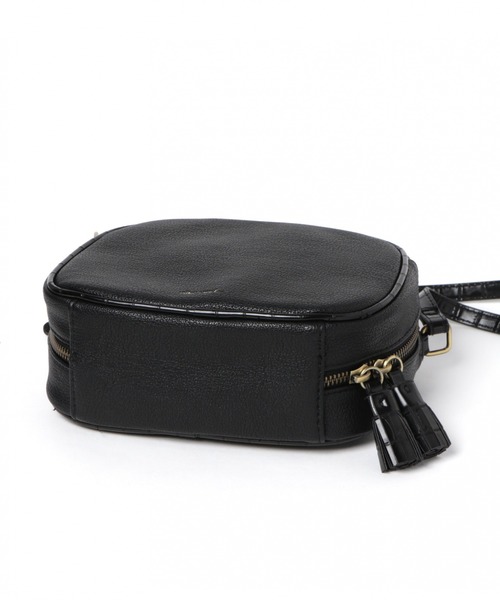 niko and...（ニコアンド）の「オリジナルミニタッセルスクエアバッグ（ショルダーバッグ・レディース・アイボリー/オレンジ/ブラック/ブルー・0）」の8枚目の写真