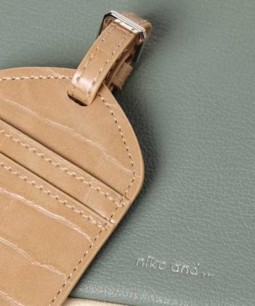 niko and...（ニコアンド）の「オリジナルミニタッセルスクエアバッグ（ショルダーバッグ・レディース・アイボリー/オレンジ/ブラック/ブルー・0）」の21枚目の写真