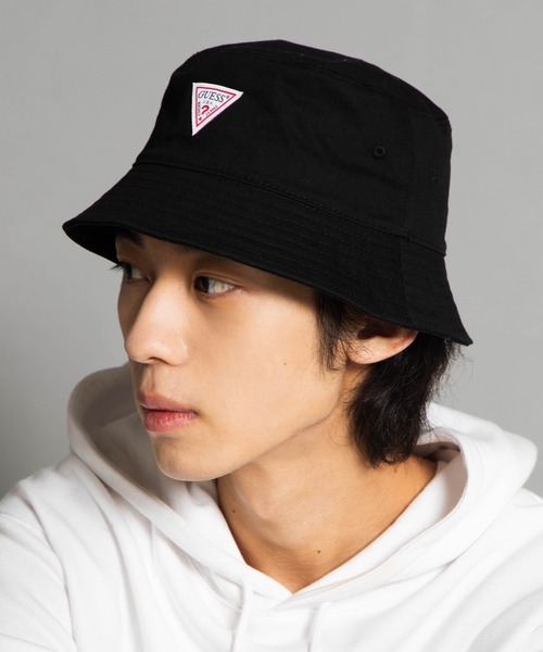 Guess(ゲス)の「∴WEGO/GUESSバケットハット(ハット・メンズ・ホワイト/ブラック/パープル・FREE)」の3枚目の写真