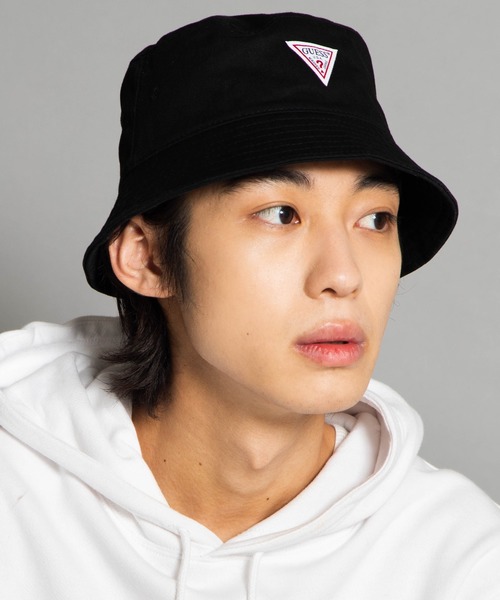 Guess(ゲス)の「∴WEGO/GUESSバケットハット(ハット・メンズ・ホワイト/ブラック/パープル・FREE)」の11枚目の写真