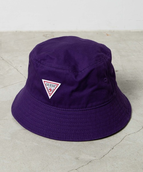 Guess(ゲス)の「∴WEGO/GUESSバケットハット(ハット・メンズ・ホワイト/ブラック/パープル・FREE)」の5枚目の写真