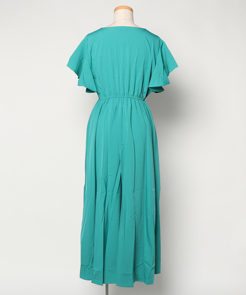 coca（coca）（コカ）の「袖フレアワンピース（ワンピース・レディース・ブラック/ベージュ/グリーン/パープル・ONE SIZE）」の11枚目の写真